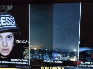 İsrail aviazərbələrlə Beyrutu bombalayır - Ölənlər və yaralananlar var