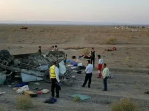 Nazir qəzaya düşdü