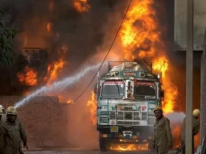 Xəstəxanada dəhşətli yanğın - Körpələr öldü