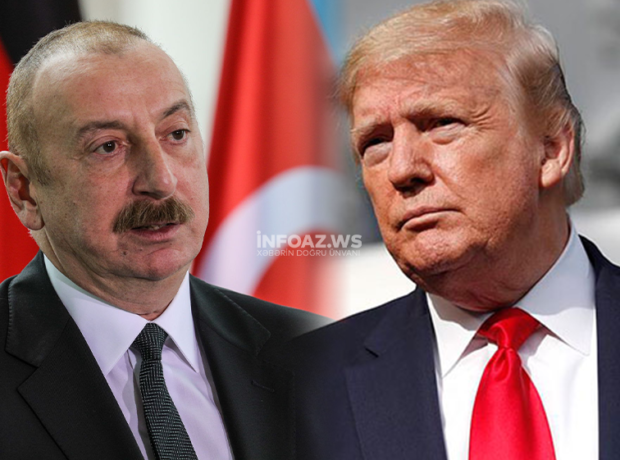 Prezident İlham Əliyev Donald Trampa zəng edib