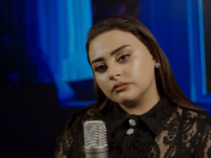 Almaxanım qardaşı ilə birlikdə - FOTO