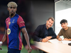 Futbol ulduzu Lamin Yamaldan azərbaycanlı futbolçuya dəstək